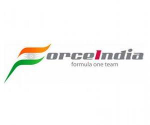 yapboz Amblemi Force India F1